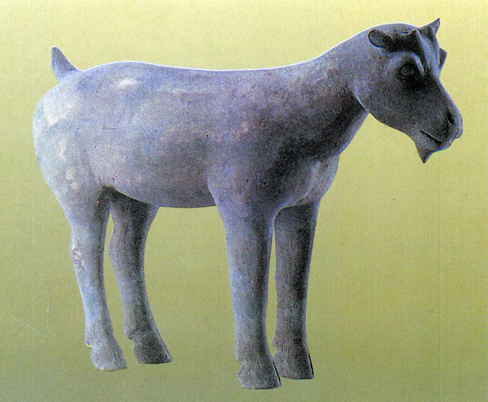 漢代陶塑山羊俑- 大公報