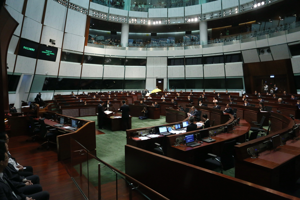 　　圖：宣誓是立法會議員就職的法定條件和必經程序\資料圖片