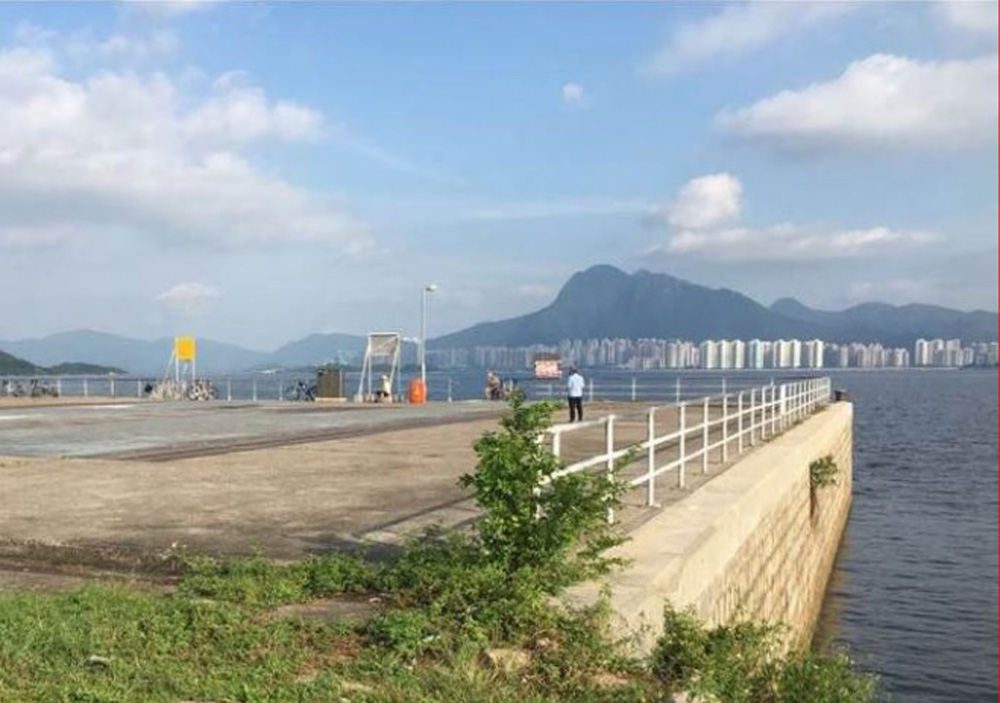   圖：大埔擬議釣魚區移師至大埔海濱公園長廊盡頭公眾碼頭  康文署圖片