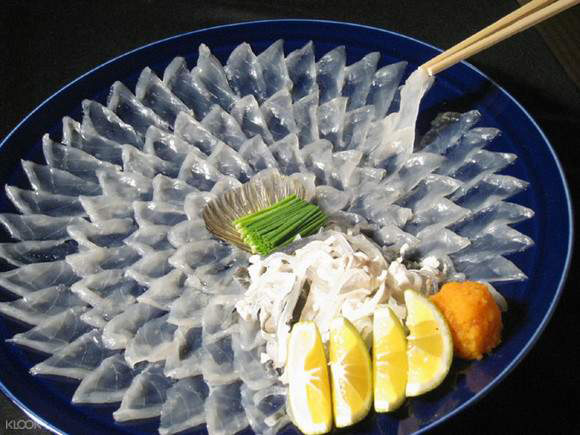   圖：河豚唯美，讓不少饕客都願冒中毒之險一試 網絡圖片