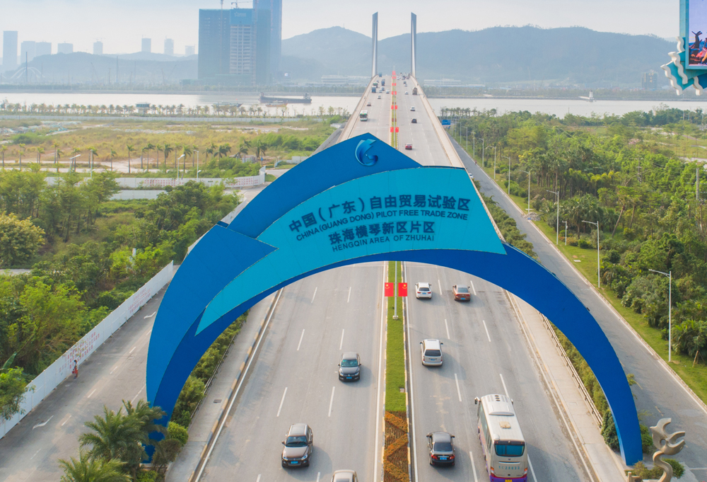 　　圖：橫琴攜手港澳建設粵港澳深度合作示範區  大公報記者方俊明攝