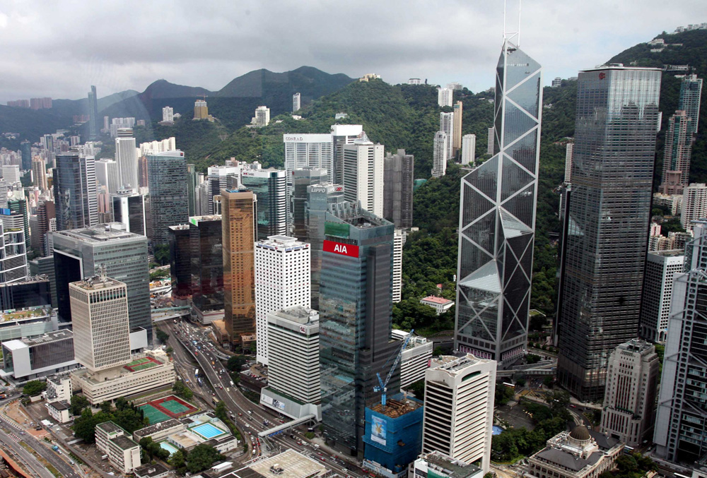 　　圖：廖偉麟透露，今年將斥10億元至15億元在港買入寫字樓物業 中通社