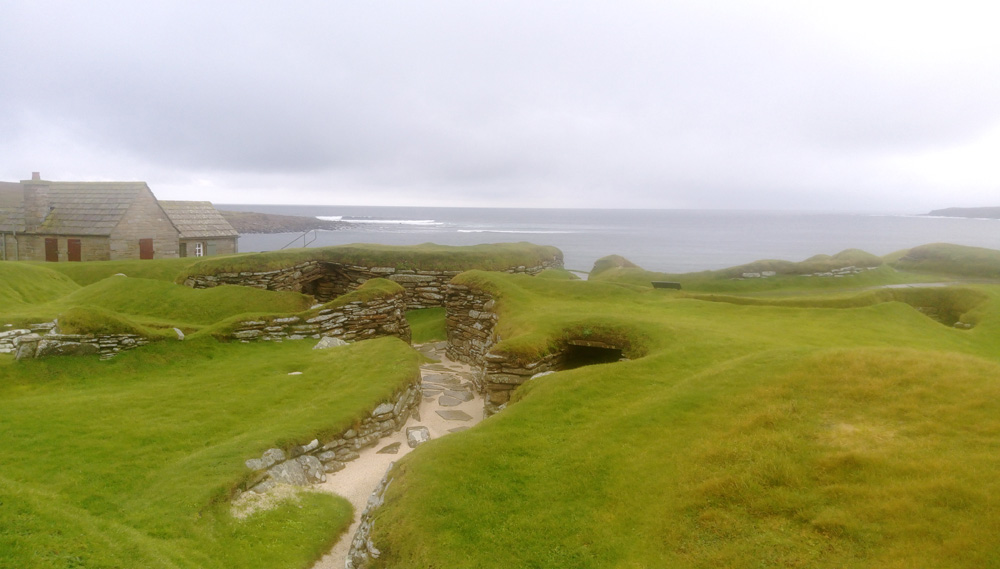　　圖：斯凱勒港灣畔一個保留完整的新石器時代聚居地斯卡拉布雷