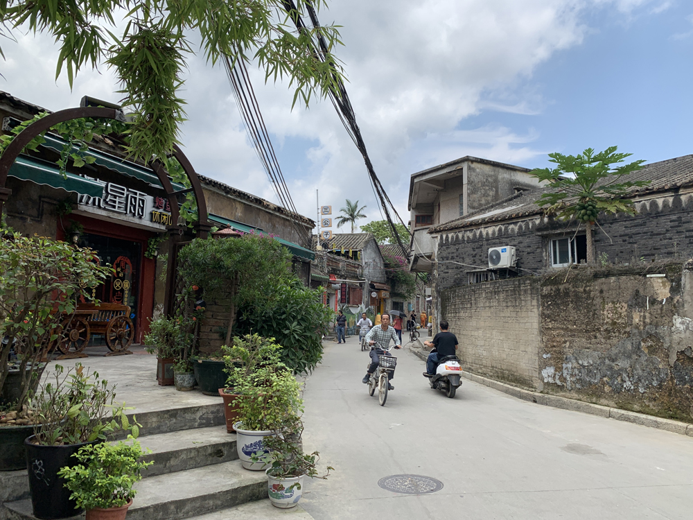 　　圖：古韻猶存的唐家灣古鎮