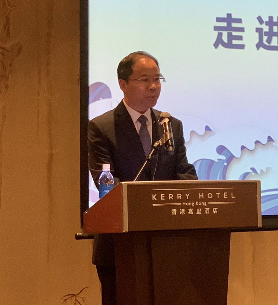 　　圖：江蘇盱眙縣委書記梁三元 大公報記者王芳凝攝