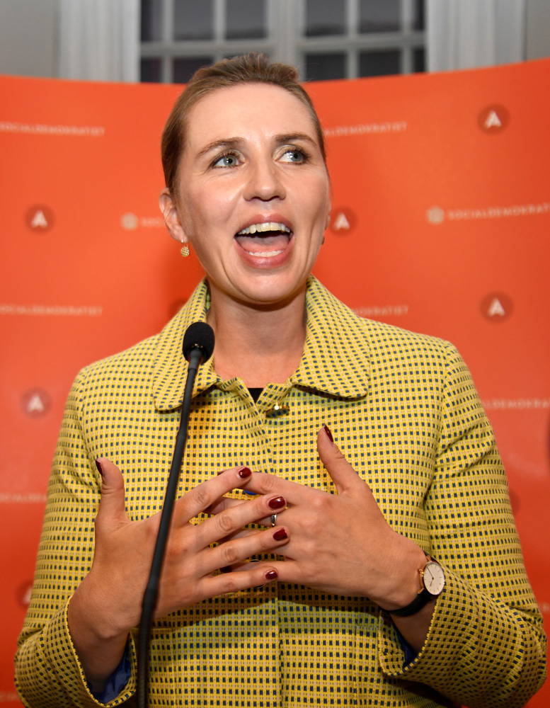 　　圖：丹麥社會民主黨領導人弗雷澤里克森料成為新任總理\路透社