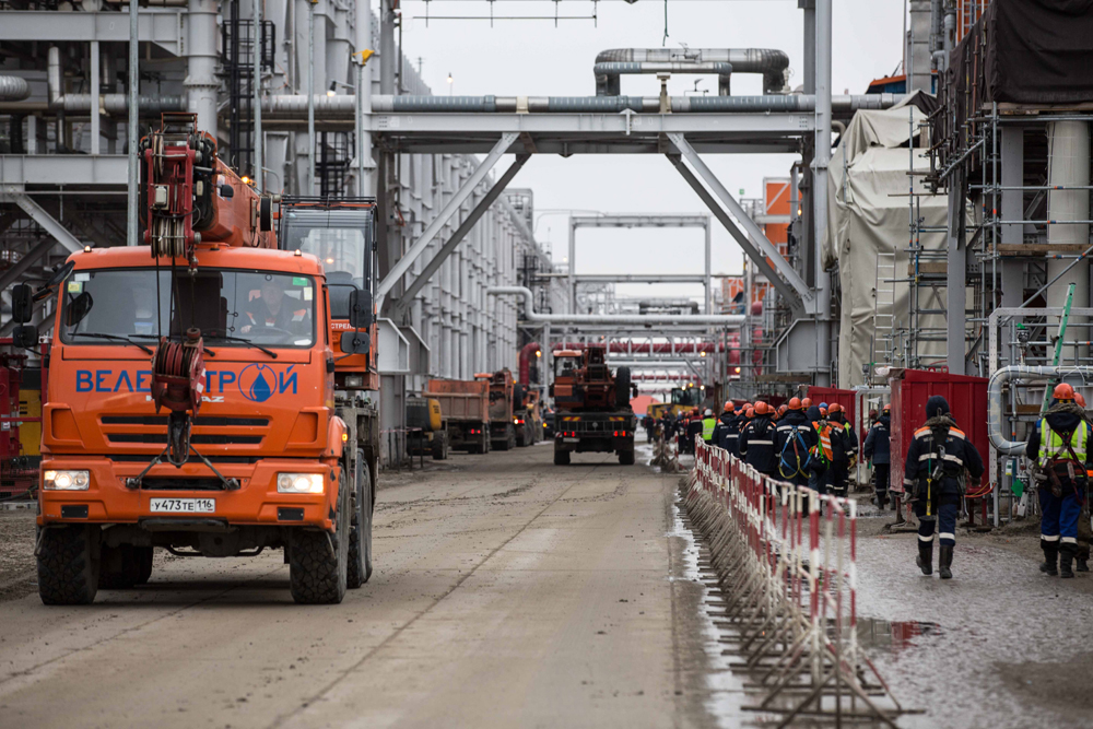　　圖：中俄亞馬爾項目第二條生產線液化氣去年8月8日首次裝船\資料圖片