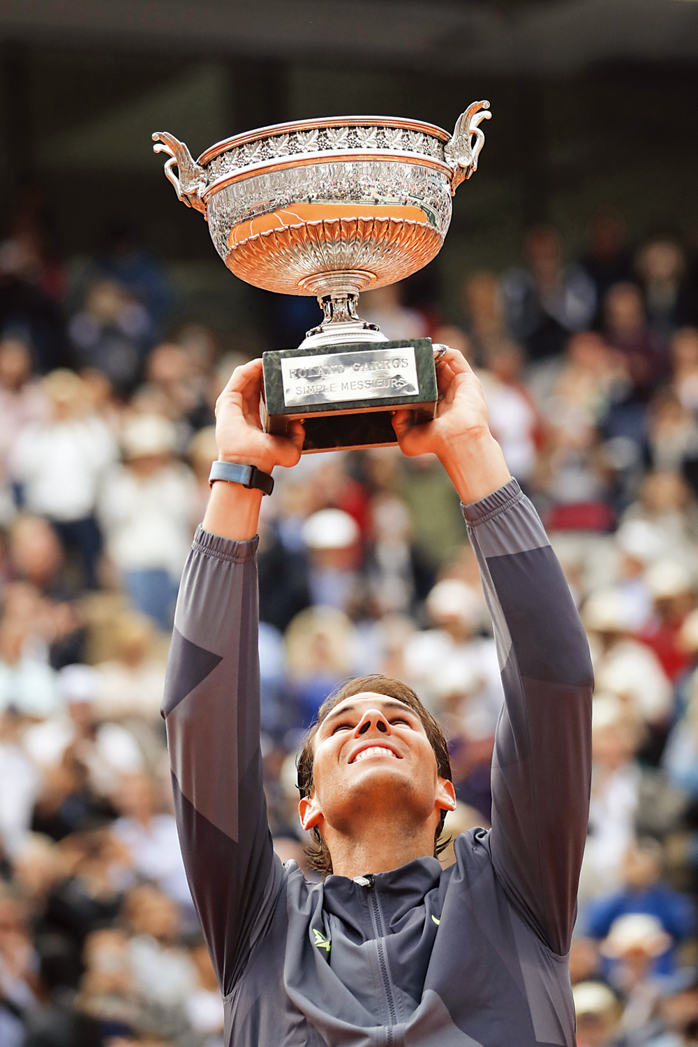 　　圖：拿度成為史上首位在同一項大滿貫賽事中十二次問鼎冠軍的運動員\美聯社