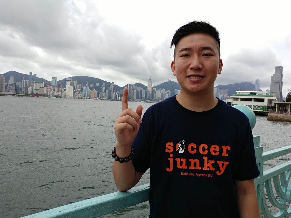 　　圖：陳信傑希望政府着力改善民生，修補社會撕裂\大公報記者攝