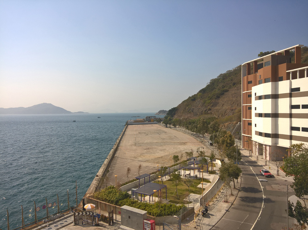 　　圖：鴨脷洲利南道地王申預售。圖為該地盤原貌