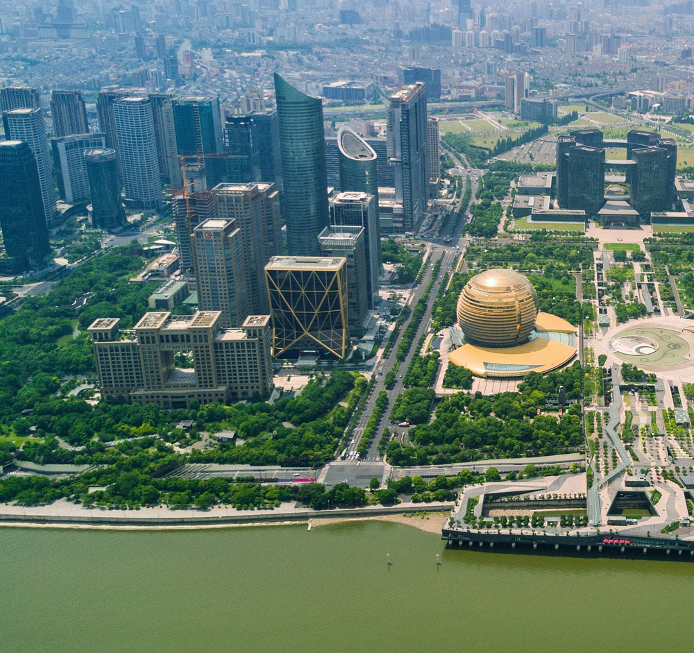 　　圖：新世界看好內地發展前景，附屬公司斥逾百億投得杭州市上城區核心地皮