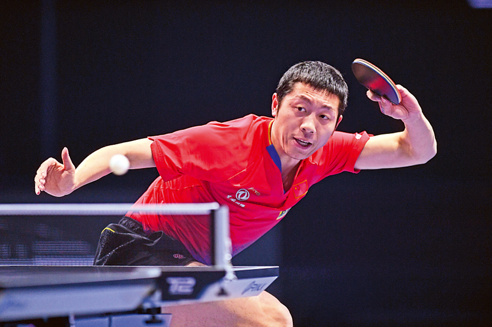 　　圖：許昕近期狀態甚佳