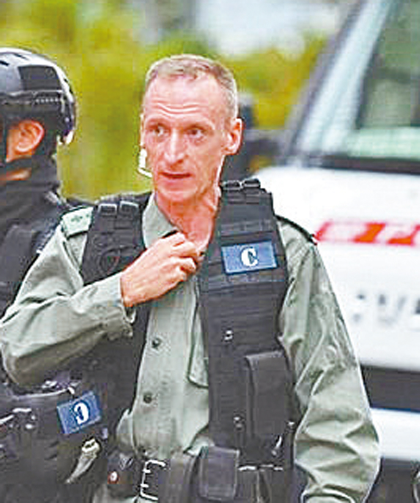 　　圖：莊定賢相信，黑衣蒙面的激進分子一直在尋找對警察造成人身傷害的機會