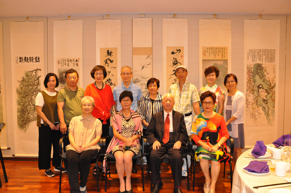 　　圖：眾嘉賓紀念高劍父\大公報記者徐小惠攝