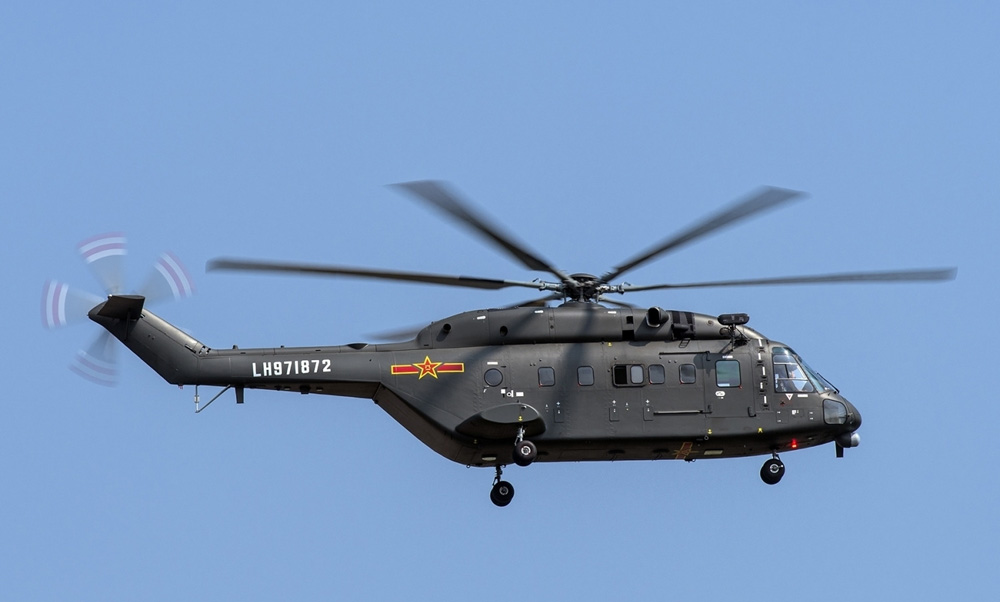 　　圖：直-8G採用帶防冰除冰性能的複合材料柔性旋翼系統，確保高原性能\網絡圖片