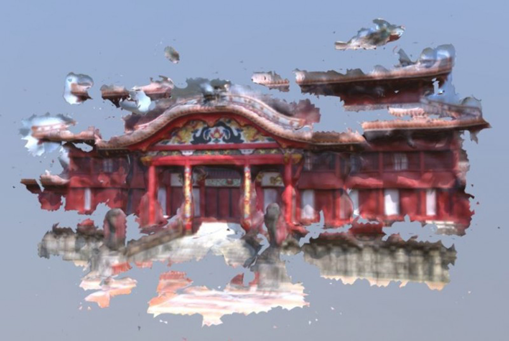 　　圖：首里城正殿3D影像模型\網絡圖片