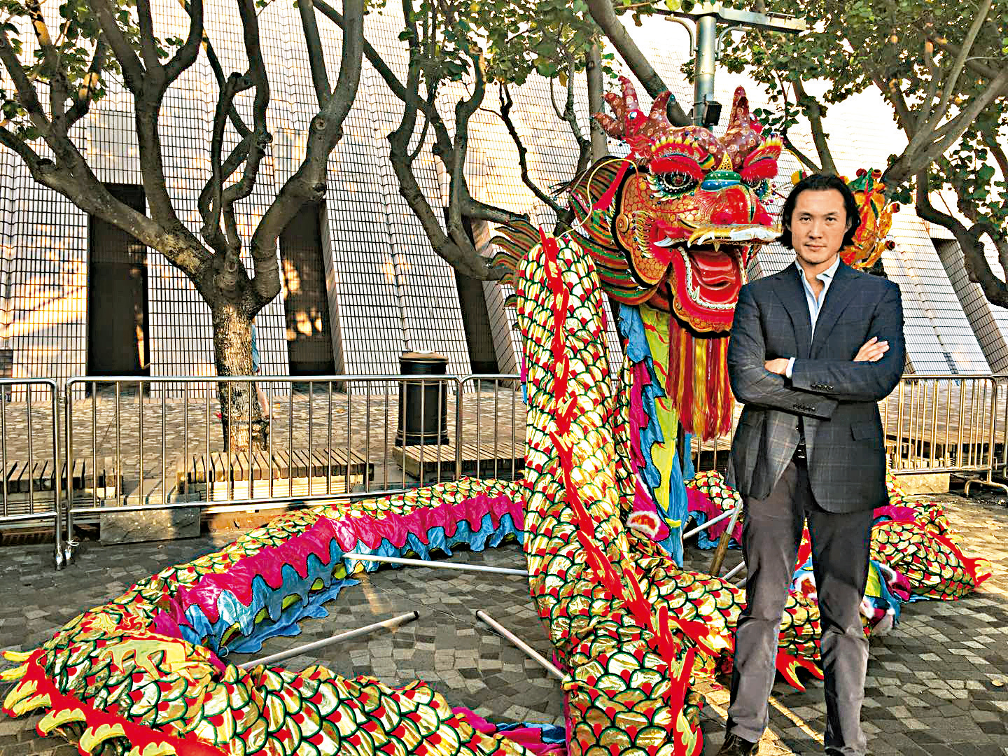 　　圖：非物質文化遺產地脈協會主席趙式慶創辦「香港文化節」弘揚本地非遺/大公報記者劉毅攝