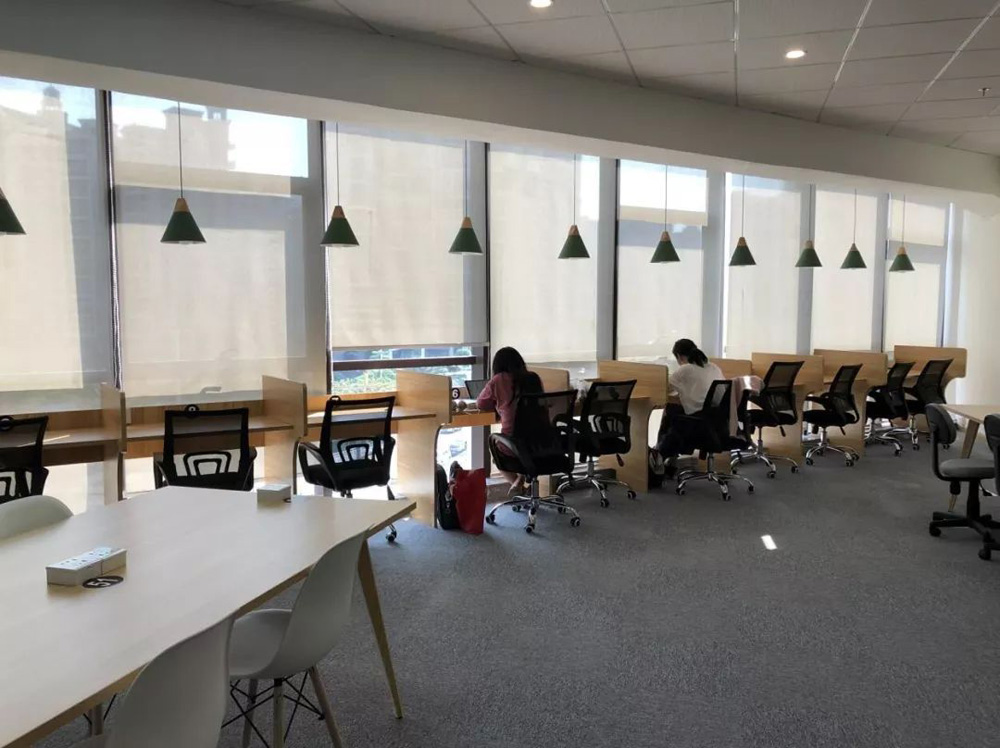 　　圖：近期全國各地的付費自習室數量如雨後春筍般崛起/網絡圖片