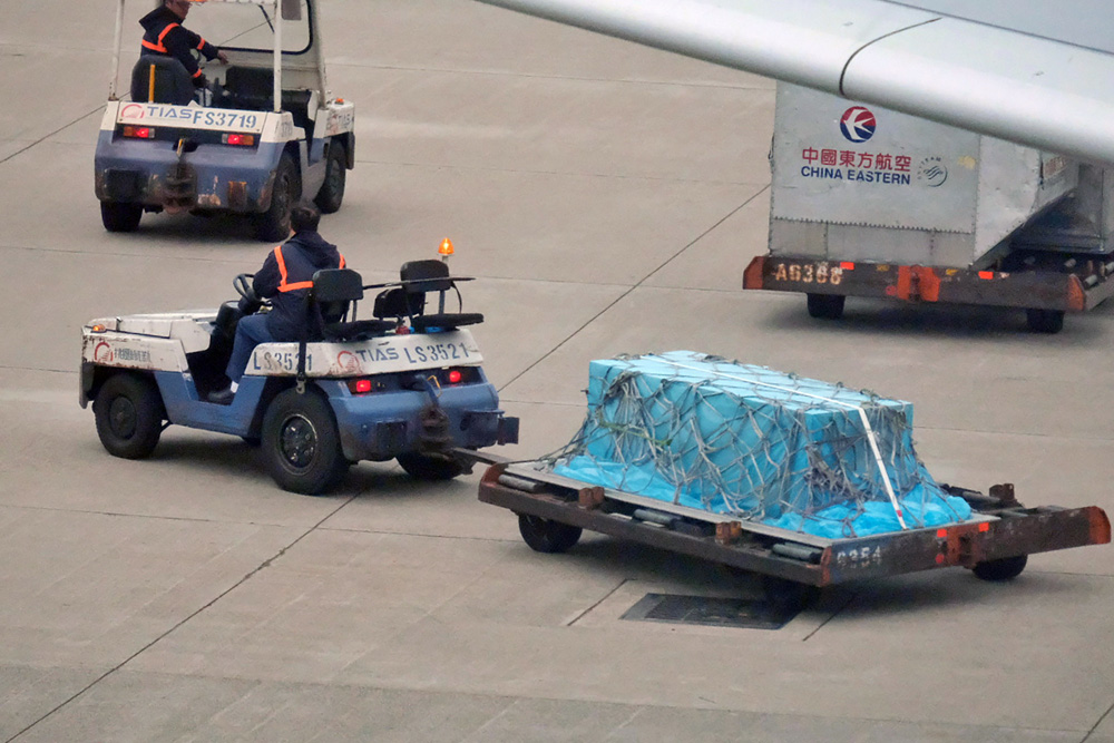 　　圖：台灣藝人高以翔遺體2日下午運送回台 中央社