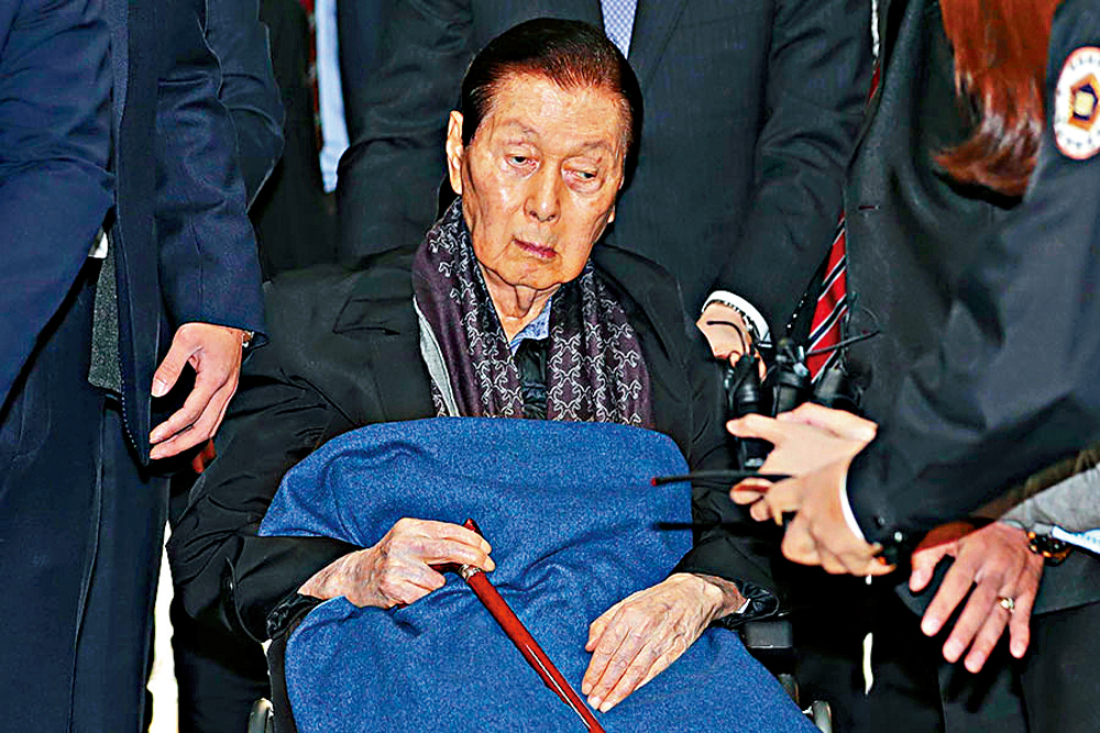 　　圖：樂天集團創辦人辛格浩19日下午病逝\網絡圖片