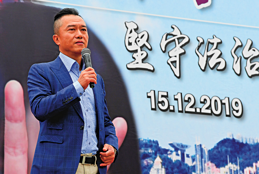 　　圖：梁海峰坦言，最令他感到痛心的，是部分年輕人思想趨向極端，失去了理性思考/資料圖片
