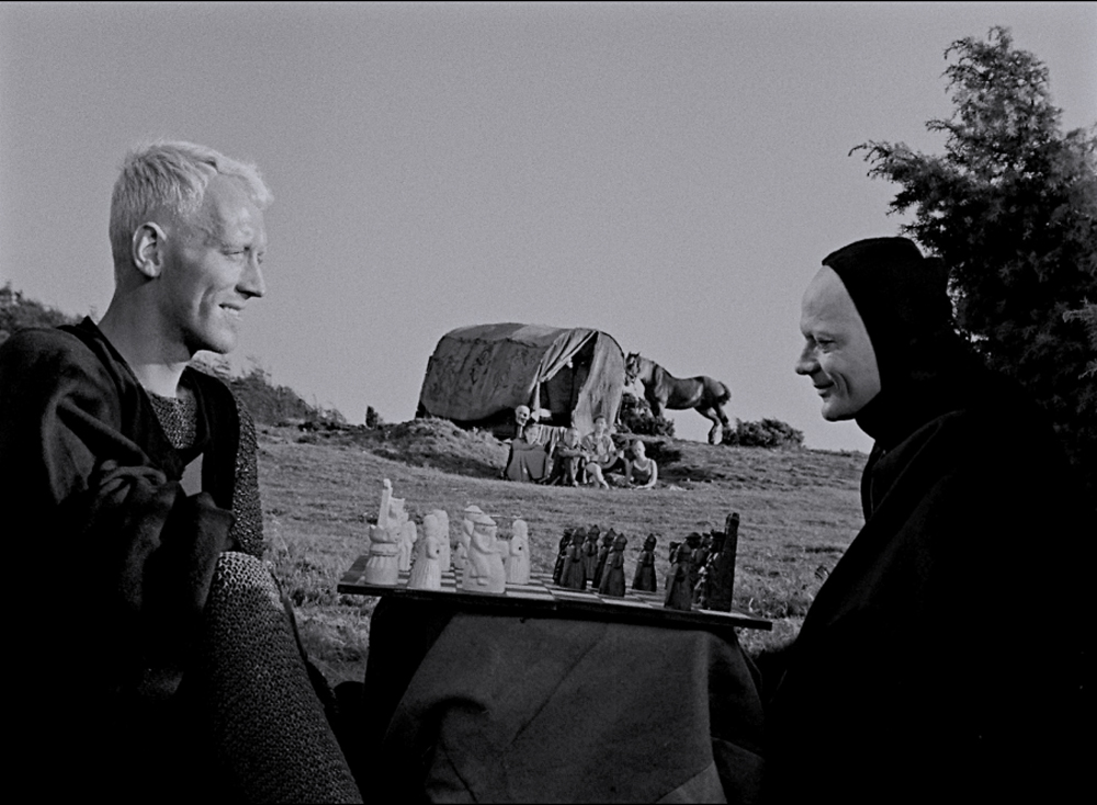 　　圖：與死神對弈是《第七封印》的經典場景