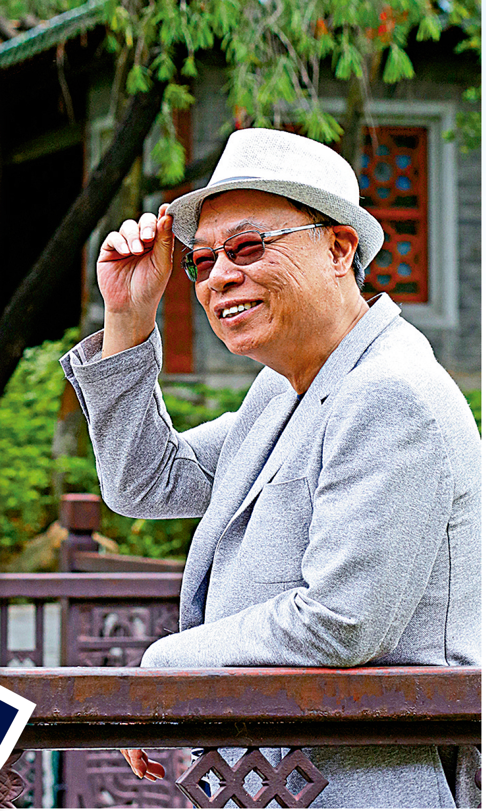 　　圖：李導演認為，香港教育的未來在中國，在傳統的中華文化裏，從學做一個中國人開始