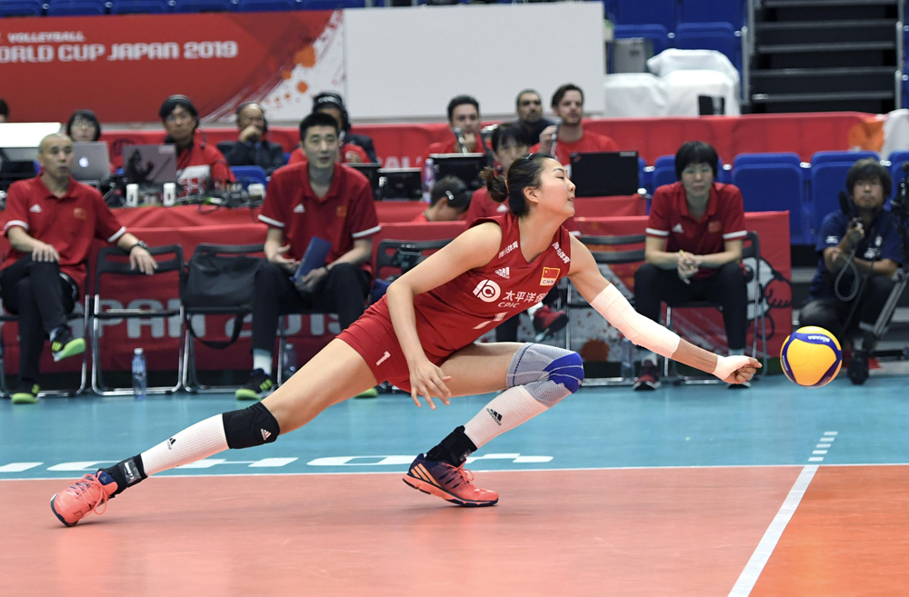 　　圖：接發球也是袁心玥要下苦功的一環