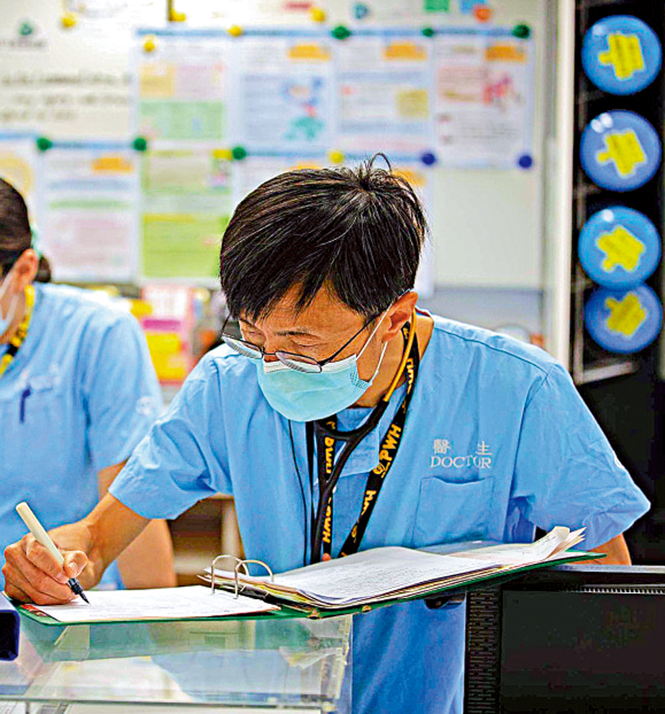 　　圖：周啟明醫生\中大醫學院圖片