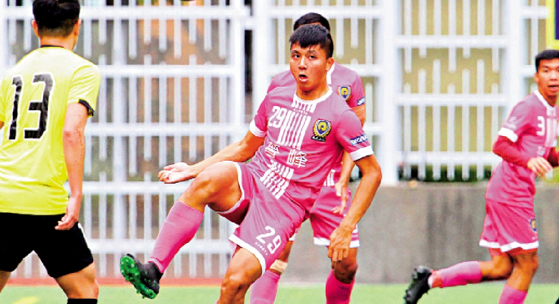 　　圖：羅浩賢視足球為終身職業，今年畢業後會成為全職足球員