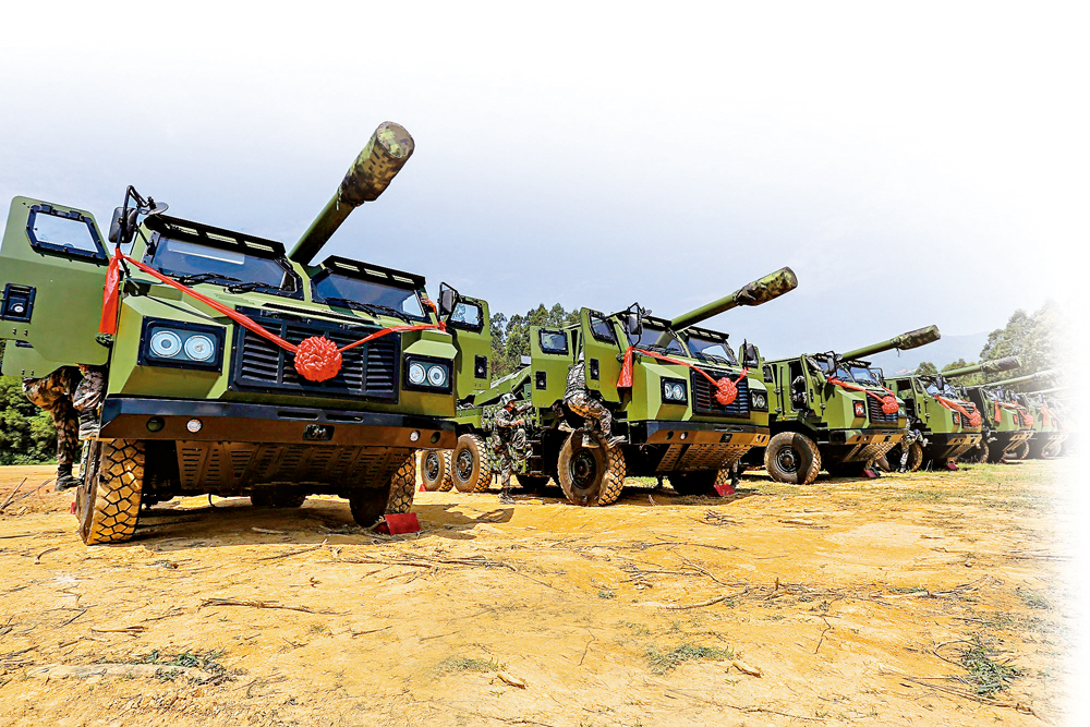 　　圖：181式車載炮近日列裝了東部戰區陸軍第73集團軍\網絡圖片