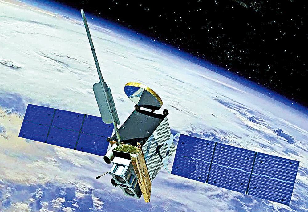 　　圖：「北斗衛星導航系統」示意圖\資料圖片