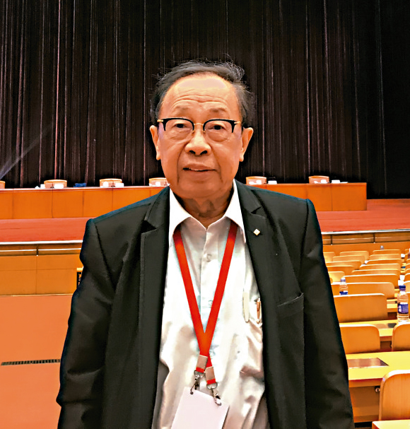 　　圖：陳清泉表示，建立健全香港特別行政區維護國家安全的法律制度和執行機制具有迫切性和必要性