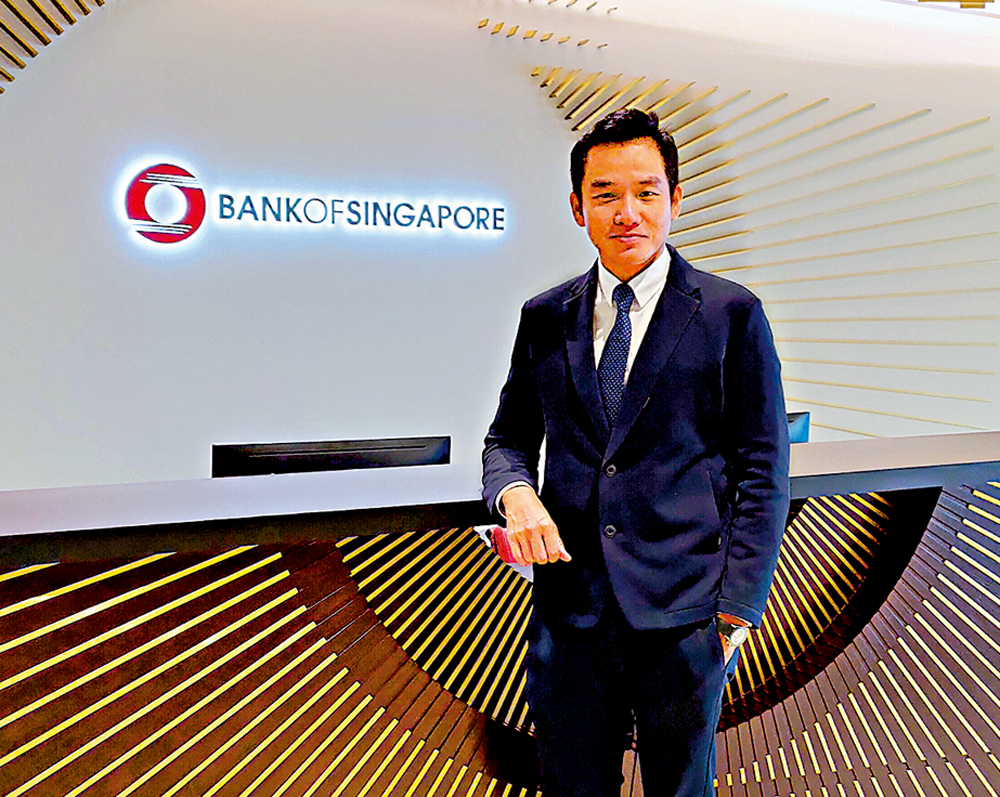 　　圖：陳學彬認為香港仍是通往中國內地市場的重要門戶，並會繼續在香港進行投資\大公報攝