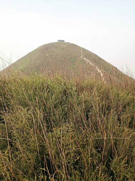 　　圖：圓頭山（靈渡山）