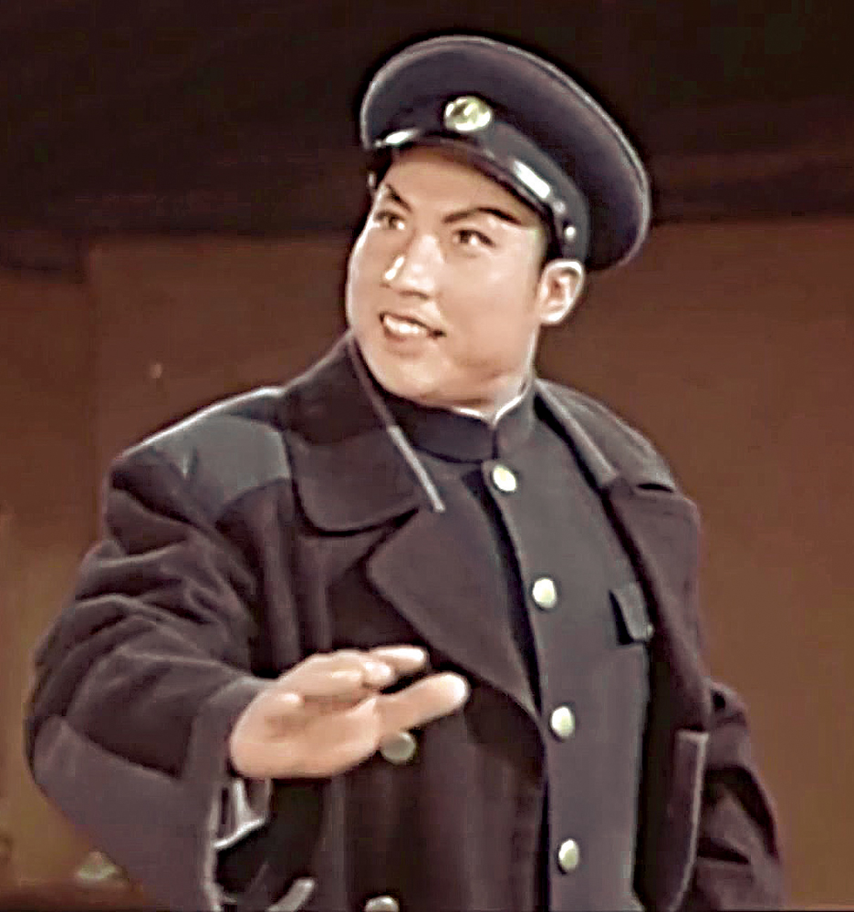 　　圖：錢浩樑因出演《紅燈記》中的李玉和一角為國人熟知