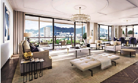 　　圖：ST. GEORGE'S MANSIONS特色戶模擬效果圖