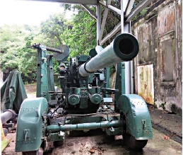 　　圖：白沙灣炮台並不對外開放，但文物保存完好