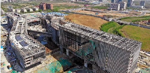 　　圖：4月13日拍攝的中科院量子信息與量子科技創新研究院\新華社