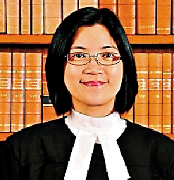 　　圖：上訴庭法官認為主任裁判官徐綺薇（圖）對襲警青年判刑太輕，兼犯了原則性錯誤