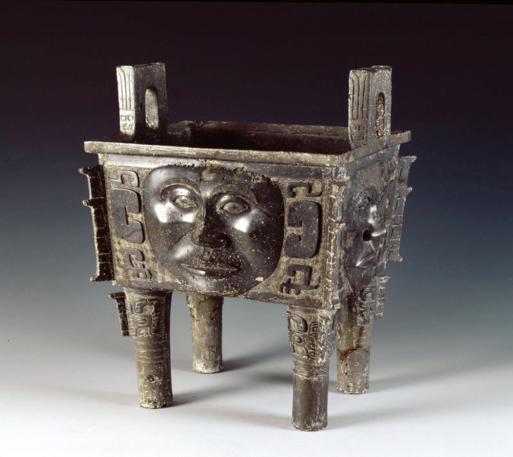 　　圖：大禾人面紋方鼎現藏於湖南省博物館\資料圖片