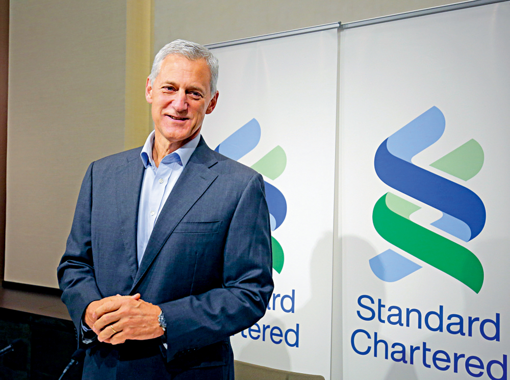 　　圖：溫拓思指亞洲區業務表現強韌，對中國市場的發展前景感樂觀 大公報記者凱揚攝