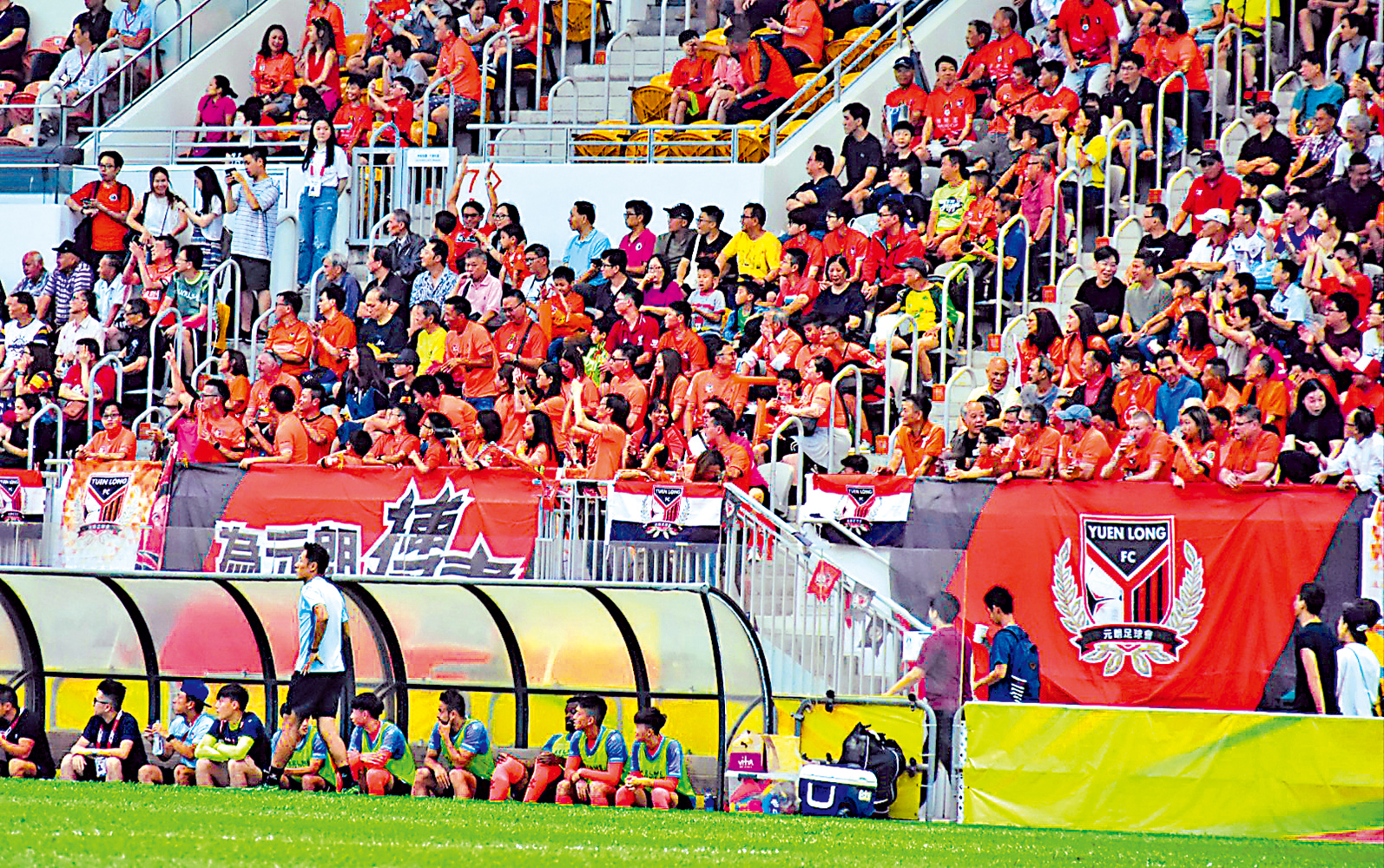 　　圖：球場重開觀眾席，但供佔用座位不得超過座位數目的75%\資料圖片