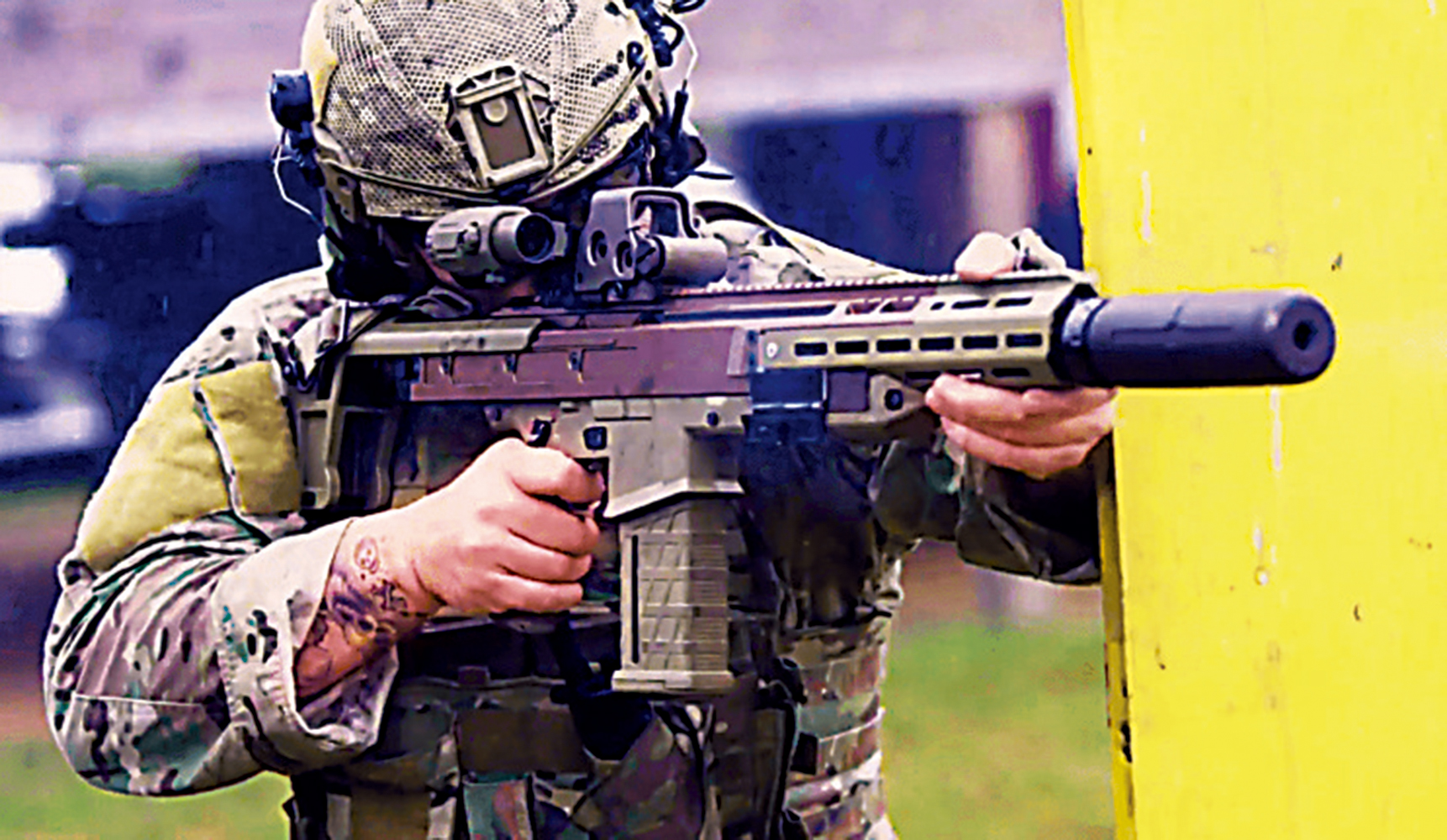 　　圖：德事隆的埋頭彈步槍或成美陸軍下代步槍\網絡圖片