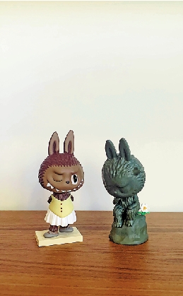 　　圖：「精靈藝術家」系列盒玩以名畫為靈感創作\Daisy攝