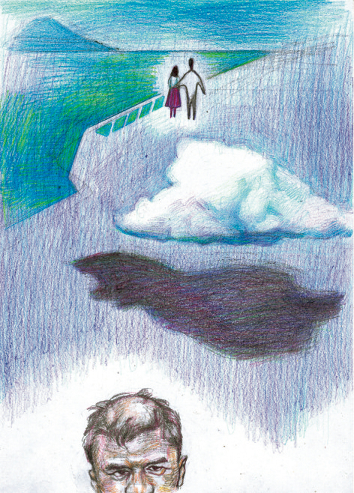 　　圖：《郵輪碎片》插畫