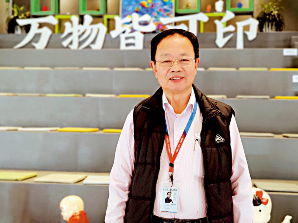 　　圖：印刷行業巨頭、香港力嘉國際集團董事總經理馬餘雄