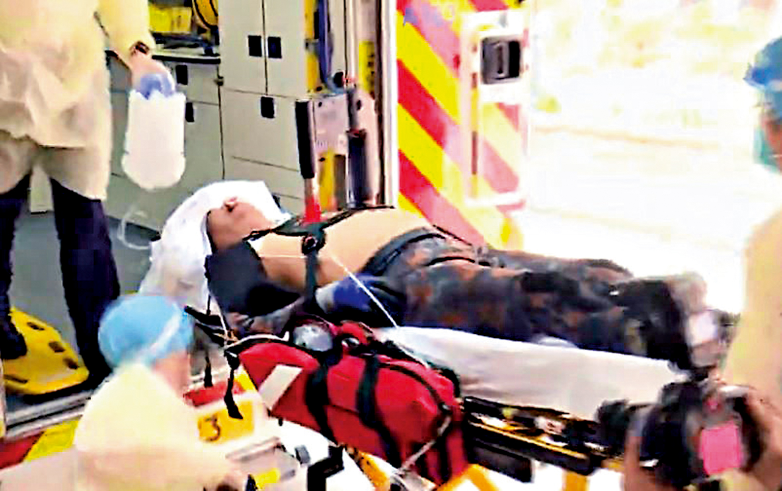 　　圖：事主於東龍洲潛水遇溺，送院不治。