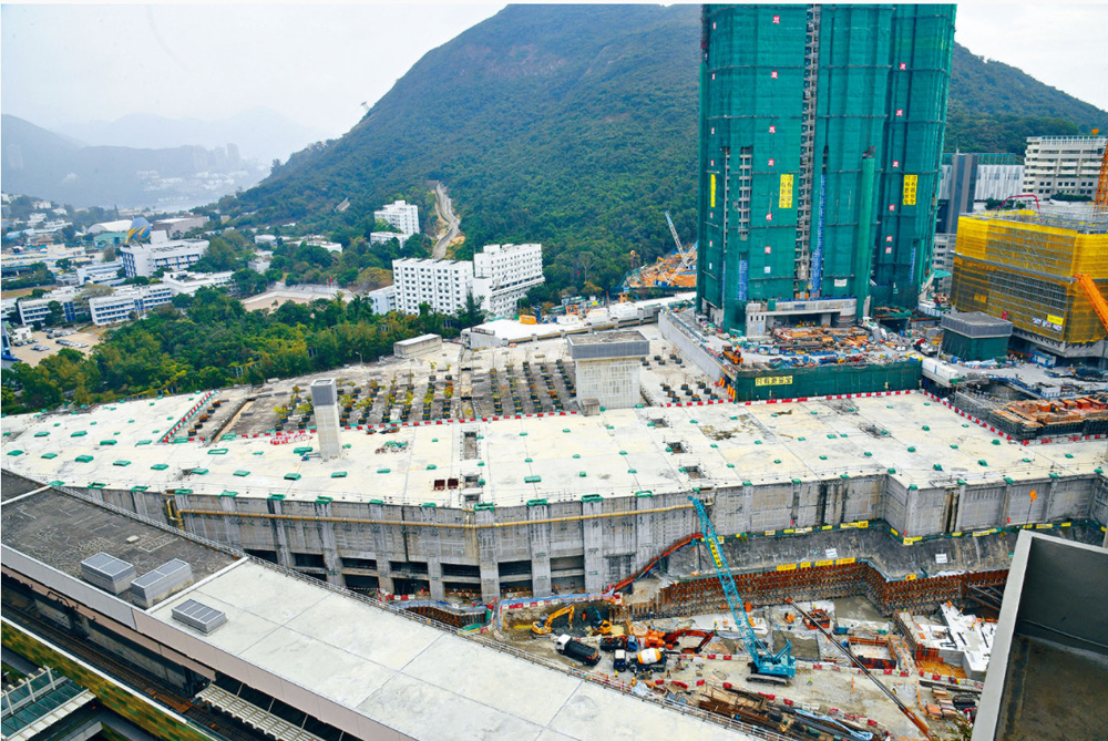 　　圖：黃竹坑站上蓋物業第6期，港鐵昨日正式招標，項目補地價近49.46億元。