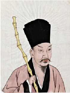 　　圖：蘇軾像。\ 圖片來源：遼寧省博物館